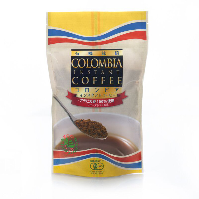 有機栽培コロンビアインスタントコーヒー100ｇ